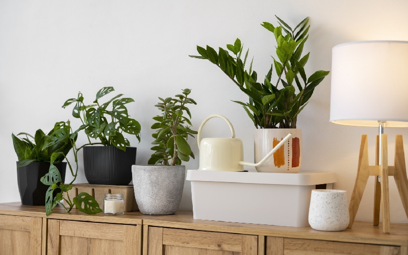 Uso de las plantas en la decoración interior 12 plantas-hogar
