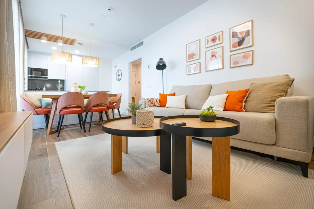 Ideas de decoración para espacios pequeños 4 salon-cocina-pequena