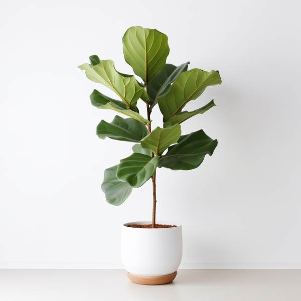 Uso de las plantas en la decoración interior 2 planta-ficus-lyrata