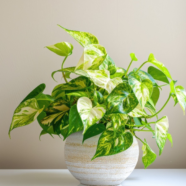 Uso de las plantas en la decoración interior 6 planta-pothos