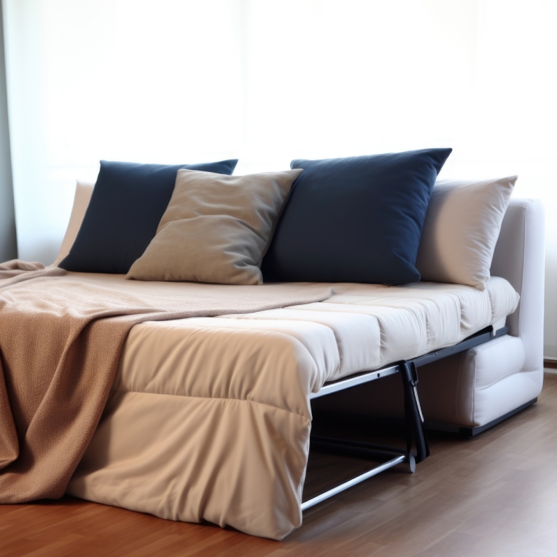 Soluciones para apartamentos pequeños: maximiza el espacio 2 sofa-cama-hogar