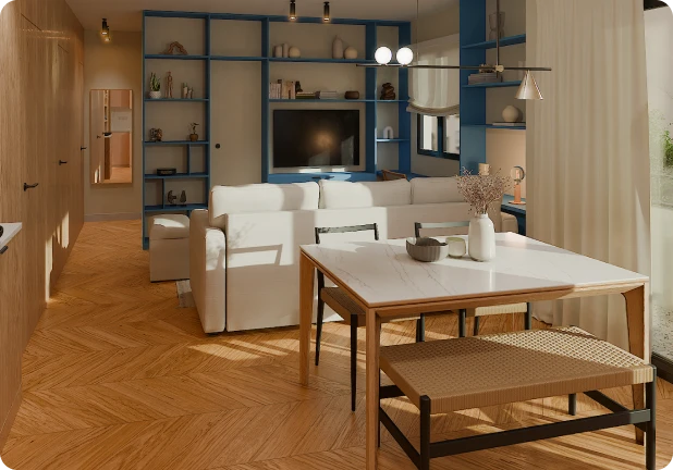 Amueblamiento diseño de interiores