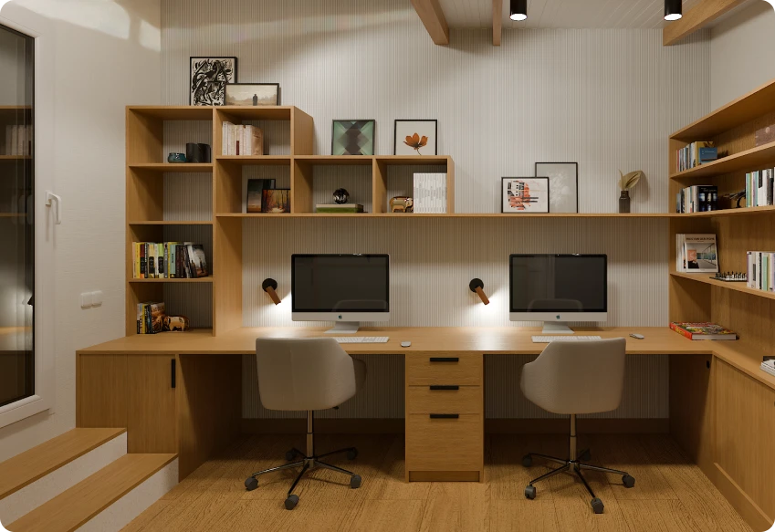 Decoración de despachos y estudios
