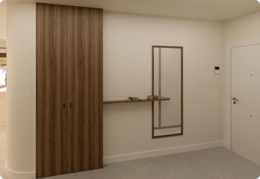 Diseño de interiores pasillos